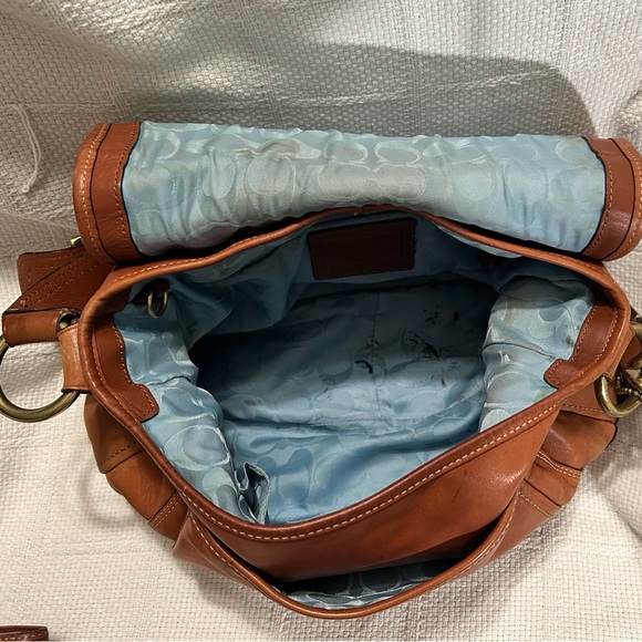 Coach (2008) Brown Leather Women's Bag Set - Picture 8 of 11